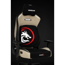 Warrior Jack Premium Oyuncu Koltuğu - Masajlı ve Isıtmalı Dragon Temalı Oyun Sandalyesi