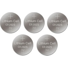 Marsilyan Yuma CR2032 Süper Lityum 3V 5’li Kart Düğme Pil