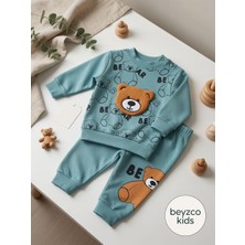 Beyzco Kids Erkek Bebek Bear Alt Üst Takım