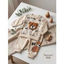 Beyzco Kids Erkek Bebek Bear Alt Üst Takım
