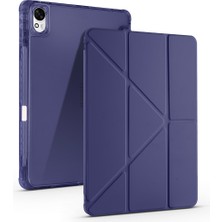 Ceponya Huawei Matepad 11.5 2025 Tablet Kılıf Kalem Bölmeli Standlı Uyku Modlu Lüx Smart Cover