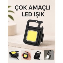 Lizbon Center Kamp Işığı Çok Fonksiyonlu Taşınabilir Anahtarlık Kapak Açma Manyetik Özelliği