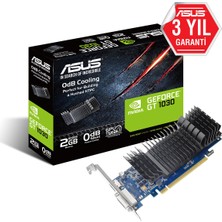 Asus 2 GB Asus GT1030-SL-2G-BRK Gddr5 64BIT Dvi/hdmi Pci Ex 3.0 16X