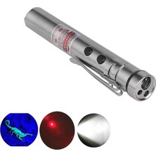 Marsilyan Cep Feneri + Ultraviyole + Lazer  WT-170