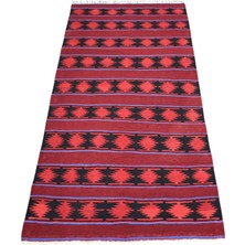 Kilim Antik El Dokuma Elegant Malatya Yolluk Yün Kilim 1606 - Yeni - Çok Renkli