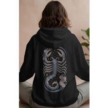 Sevbano Scorpions Rock Metal Müzik Grubu Sırt Baskılı Unisex Oversize Premium Hoodie