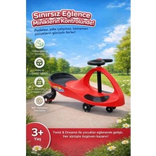Empressco Kırmızı Swing Car Karınca Kaykay ile Eğlence Dolu Anlar