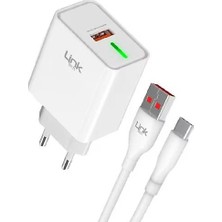Wess 22W Hızlı Şarj Seti Usb-C | Iphone, Samsung, Xiaomi ve Tüm Android Telefonlarla Uyumlu | 67W ve 120W Cihazlarla Uyumlu
