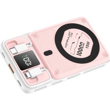 Mey ®  M25W 10.000 Mah 20W Pd Magsafe Powerbank - Pembe Najmaddin