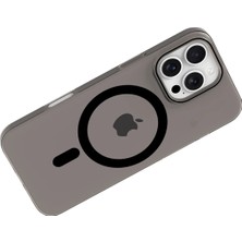 Mey ®   iPhone 16 Pro Max Pc Blank Magsafe Kapak - Siyah Najmaddin