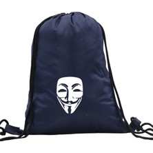 Hero Tasarım Hero tasarım Mask - Ipli Spor Sırt Çantası - Günlük - Okul 35*46CM One Size | INN1082