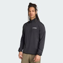 Adidas TERREX JM0143 Terrex Multi CLIMAWARM Yarım Boy Fermuarlı Teknik Polar Üst