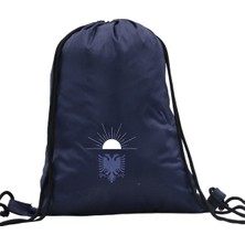 Hero Tasarım Hero tasarım Çift Başlı Kartal ve Güneş  - Ipli Spor Sırt Çantası - Günlük - Okul 35*46CM One Size | INN1074