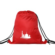 Hero Tasarım Hero tasarım  Cami - Ipli Spor Sırt Çantası - Günlük - Okul 35*46CM One Size | INN1098