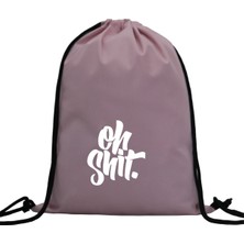Hero Tasarım Hero tasarım Oh Shit  - Ipli Spor Sırt Çantası - Günlük - Okul 35*46CM One Size | INN1040