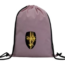 Hero Tasarım Hero tasarım  Altın Maske - Ipli Spor Sırt Çantası - Günlük - Okul 35*46CM One Size | INN1045