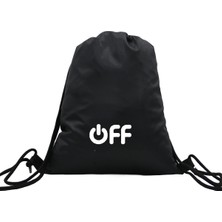 Hero Tasarım Hero tasarım Off  - Ipli Spor Sırt Çantası - Günlük - Okul 35*46CM One Size | INN1084