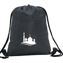 Hero Tasarım Hero tasarım  Cami - Ipli Spor Sırt Çantası - Günlük - Okul 35*46CM One Size | INN1098