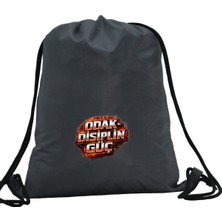 Hero Tasarım Hero tasarım  Odak Dsiplin Güç - Ipli Spor Sırt Çantası - Günlük - Okul 35*46CM One Size | INN1043