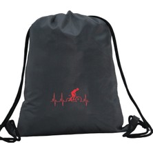 Hero Tasarım Hero tasarım Bisiklet Ritim  - Ipli Spor Sırt Çantası - Günlük - Okul 35*46CM One Size | INN1062