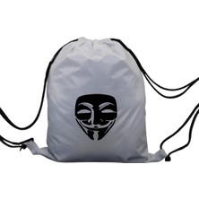 Hero Tasarım Hero tasarım Mask - Ipli Spor Sırt Çantası - Günlük - Okul 35*46CM One Size | INN1082