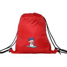 Hero Tasarım Hero tasarım Namaz Kılan Çocuk - Ipli Spor Sırt Çantası - Günlük - Okul 35*46CM One Size | INN1091