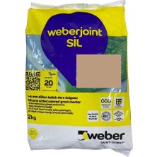 Bezos Mey Ithalat® Weber Joint Sil 414 Granit Gri Derz Dolgu 2 kg