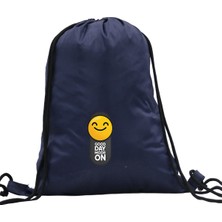 Hero Tasarım Hero tasarım Good Day Mode On  - Ipli Spor Sırt Çantası - Günlük - Okul 35*46CM One Size | INN1060