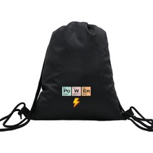 Hero Tasarım Hero tasarım Power  - Ipli Spor Sırt Çantası - Günlük - Okul 35*46CM One Size | INN1051