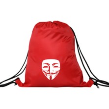 Hero Tasarım Hero tasarım Mask - Ipli Spor Sırt Çantası - Günlük - Okul 35*46CM One Size | INN1082