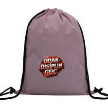 Hero Tasarım Hero tasarım  Odak Dsiplin Güç - Ipli Spor Sırt Çantası - Günlük - Okul 35*46CM One Size | INN1043