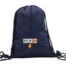 Hero Tasarım Hero tasarım Power  - Ipli Spor Sırt Çantası - Günlük - Okul 35*46CM One Size | INN1051