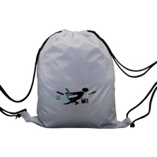 Hero Tasarım Hero tasarım Insan ve Yakıt   - Ipli Spor Sırt Çantası - Günlük - Okul 35*46CM One Size | INN1078