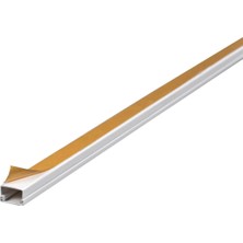 Bezos Mey Ithalat® Kablo Kanalı 25X16 mm 2 Metre Yapışkan Bantlı 4 Adet