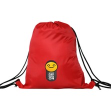 Hero Tasarım Hero tasarım Good Day Mode On  - Ipli Spor Sırt Çantası - Günlük - Okul 35*46CM One Size | INN1060