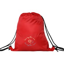 Hero Tasarım Hero tasarım Güneş ve Hilal  - Ipli Spor Sırt Çantası - Günlük - Okul 35*46CM One Size | INN1073