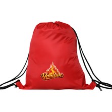 Hero Tasarım Hero tasarım Yandım  - Ipli Spor Sırt Çantası - Günlük - Okul 35*46CM One Size | INN1055