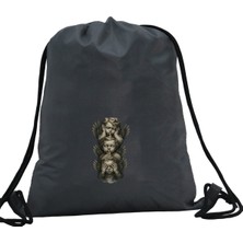 Hero Tasarım Hero tasarım  Görmedim-Duymadım-Bilmiyorum  - Ipli Spor Sırt Çantası - Günlük - Okul 35*46CM One Size | INN1047