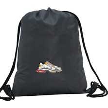 Hero Tasarım Hero tasarım Spor Ayakkabı - Ipli Spor Sırt Çantası - Günlük - Okul 35*46CM One Size | INN1106