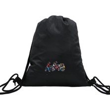Hero Tasarım Hero tasarım  Motor Rider - Ipli Spor Sırt Çantası - Günlük - Okul 35*46CM One Size | INN1105