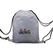 Hero Tasarım Hero tasarım  Motor Rider - Ipli Spor Sırt Çantası - Günlük - Okul 35*46CM One Size | INN1105