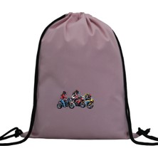 Hero Tasarım Hero tasarım  Motor Rider - Ipli Spor Sırt Çantası - Günlük - Okul 35*46CM One Size | INN1105