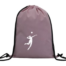 Hero Tasarım Hero tasarım Voleybolcu - Ipli Spor Sırt Çantası - Günlük - Okul 35*46CM One Size | INN1113