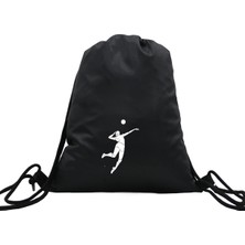 Hero Tasarım Hero tasarım Voleybolcu - Ipli Spor Sırt Çantası - Günlük - Okul 35*46CM One Size | INN1113