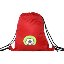 Hero Tasarım Hero tasarım Futbol Topu - Ipli Spor Sırt Çantası - Günlük - Okul 35*46CM One Size | INN1112