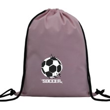 Hero Tasarım Hero tasarım Soccer Futbol Topu Baskılı - Ipli Spor Sırt Çantası - Günlük - Okul 35*46CM One Size | INN1115