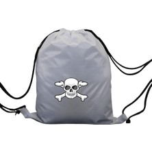 Hero Tasarım Hero tasarım Kuru Kafa - Ipli Spor Sırt Çantası - Günlük - Okul 35*46CM One Size | INN1109
