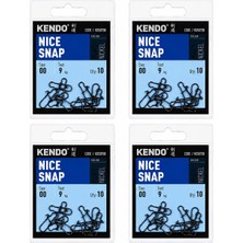 Kendo Nice Snap 4'lü Set (Toplam 40 Adet)