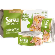 Sasu Tahıllı Ton Salata 2X160G Iri Parça