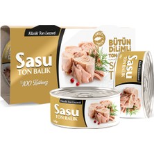 Sasu Klasik Ton Balığı 2x160 g Bütün Dilim